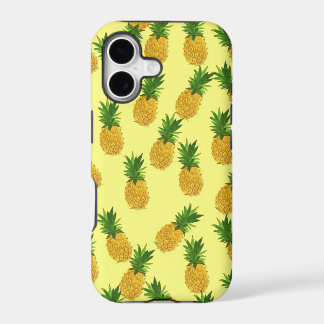Capas de iphone do abacaxi do tema da fruta