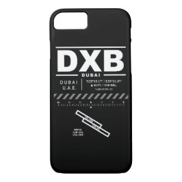 Capas de iphone do aeroporto internacional DXB de