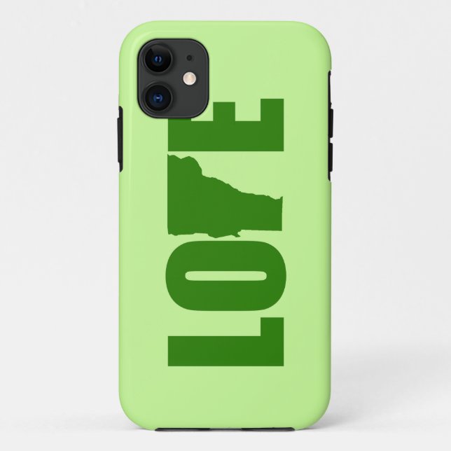 Capas de iphone do amor de Vermont (Verso)