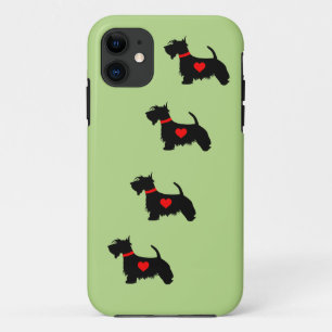 Capas de iphone do cão do Scottie