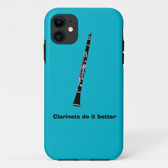Capas de iphone do clarinete (Verso)