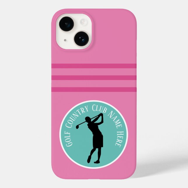Capas de iphone do Clube de Golfe das Mulheres Per (Verso)