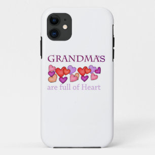 Capas de iphone do coração da vovó