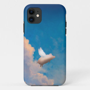 capas de iphone do costume do porco do vôo