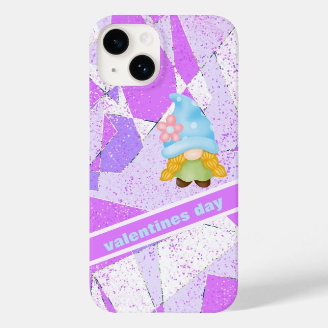 capas de iphone do dia de os namorados rosa (Verso)