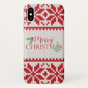 Capas de iphone do floco de neve da camisola do