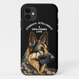 capas de iphone do gabinete do german shepherd