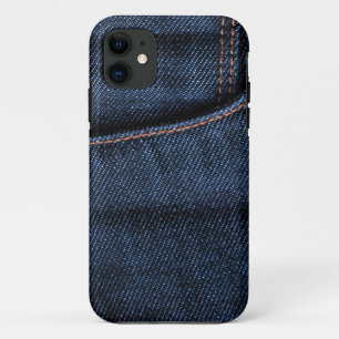 Capas de iphone do gabinete do Jeans azul