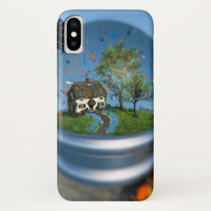 Capas de iphone do globo da borboleta