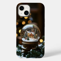 Capas de iphone do globo de neve - Perfeito para o