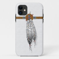 capas de iphone do nativo americano da pena