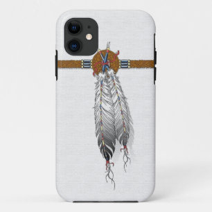 capas de iphone do nativo americano da pena