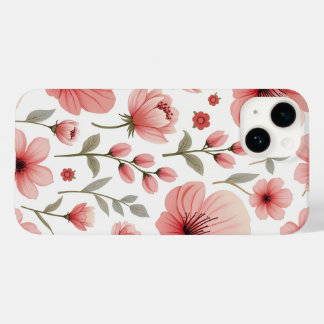 Capas de iphone do padrão de flores