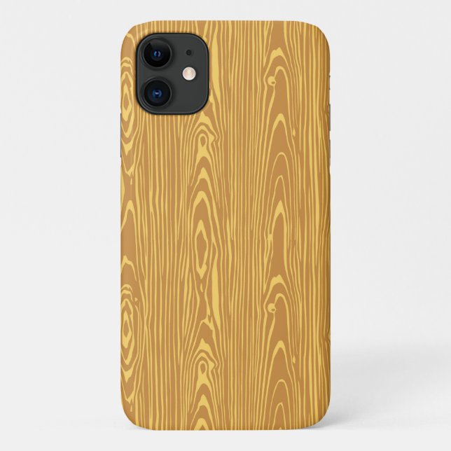 Capas de iphone do painel de madeira simulada muit (Verso)