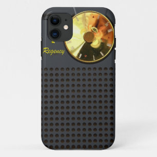 Capas de iphone do rádio de transistor da regênc