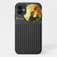 Capas de iphone do rádio de transistor da regência