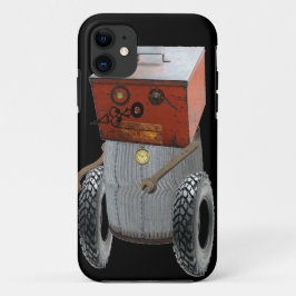 Capas de iphone do robô do metal de Sci Fi do