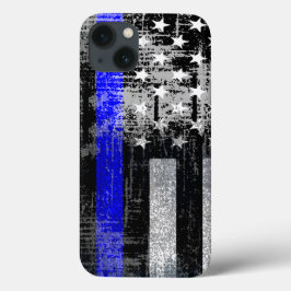 Capas de iphone do Sinalizador de Linha Azul Grung