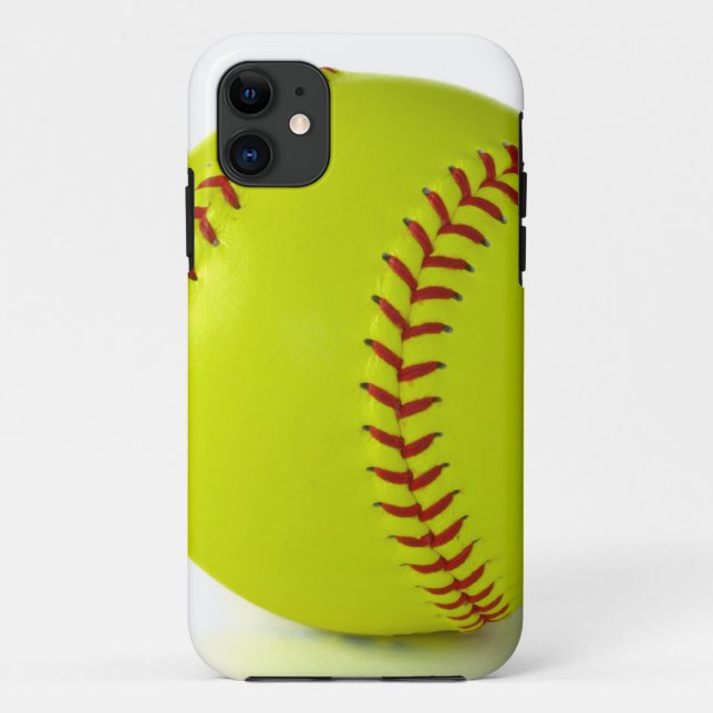 Capas de iphone do softball (Verso)