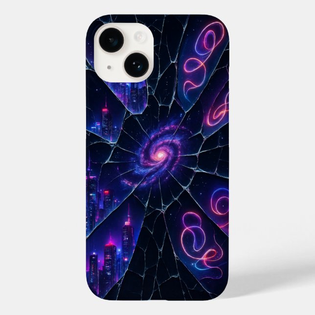 Capas de iphone do Universo de Vidro - Sci-Fi & Ed (Verso)