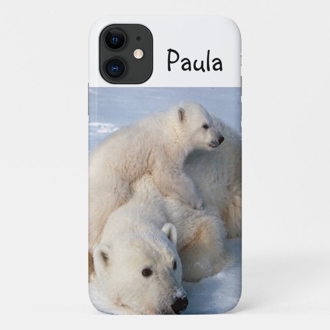 Capas de iphone do Urso Polar (Verso)