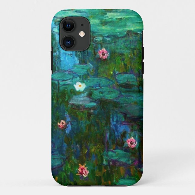 Capas de iphone dos lírios de água de Monet (Verso)