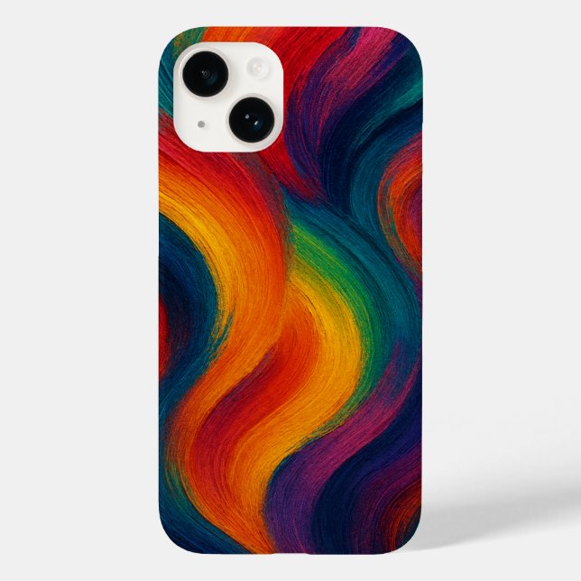 Capas de iphone em cascata - Presente de Arte Pina (Verso)