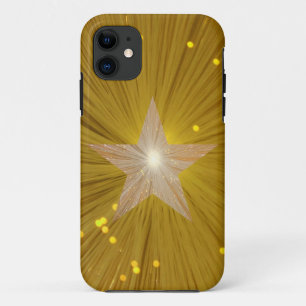 capas de iphone em estrela "Dourada"