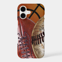 Capas de iPhone Esportivas Basquete, Futebol, Beis