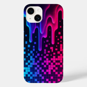 Capas de iphone estética da folga de fusão de pixe