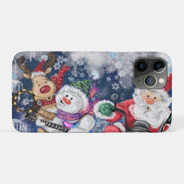 Capas de iphone Feliz de Natal para Amigos (Verso (horizontal))