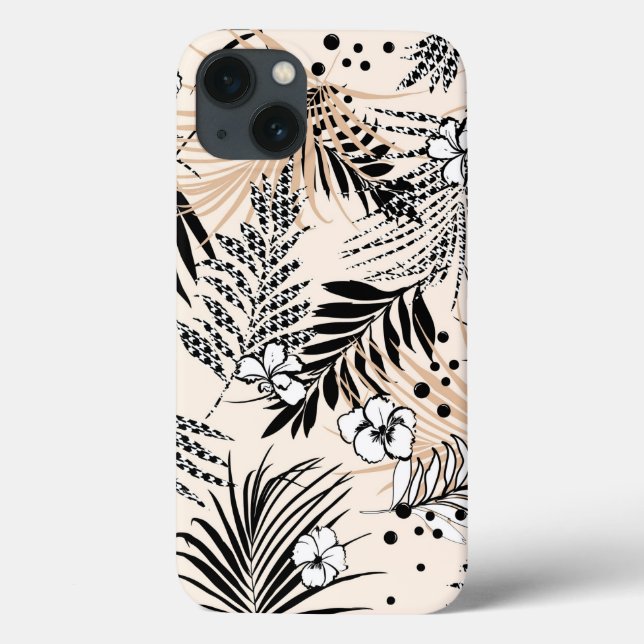 Capas de iphone Floral de Casquilho (Verso)