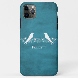 capas de iphone Floral de Vinha Azul