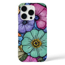 Capas de iphone Floral Elegante para Mulheres