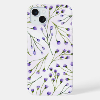 capas de iphone Floral lavanda