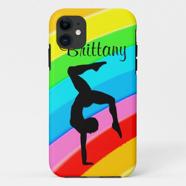 CAPAS DE IPHONE GINÁSTICA PERSONALIZADA ELEGANTE (Verso)