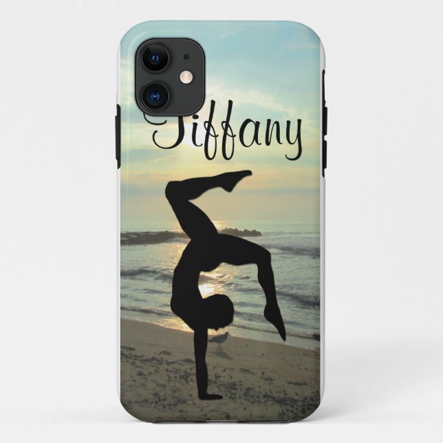 Capas de iphone GINÁSTICA PERSONALIZADA GORGEOSA (Verso)
