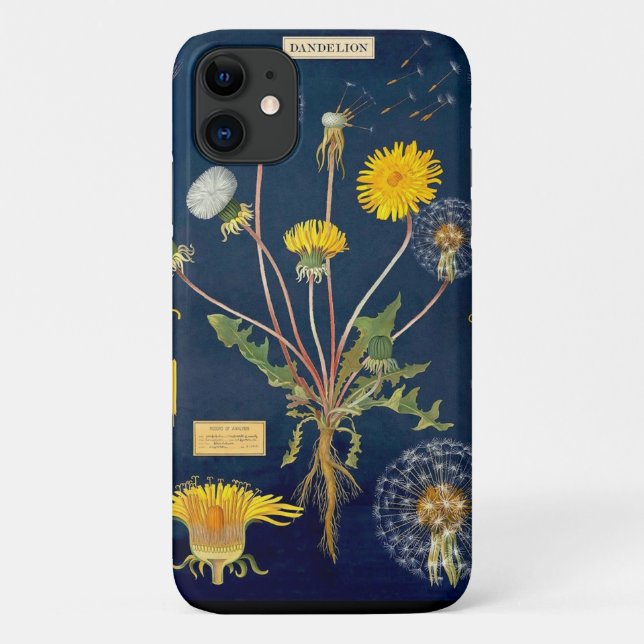 capas de iphone - Gráfico de Dandelion (Verso)