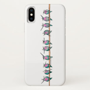 Capas de iphone horizontais dos colibris