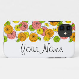 Capas de iphone horizontal Citrus 'Name'
