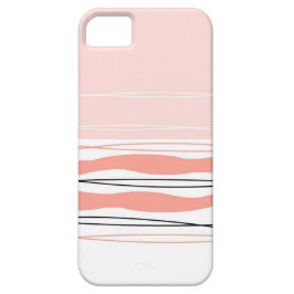 Capas de iphone horizontal rosa com faixa atlântic
