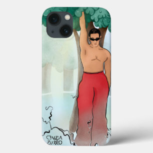 Capas de iphone Ilustrada Humana e Natureza