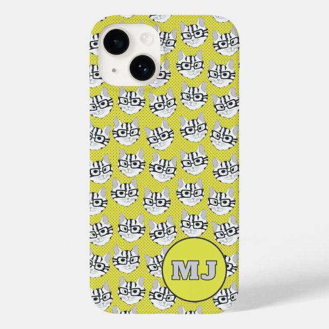 Capas de iPhone / iPad amarelas Cats of Cadstudios (Verso)