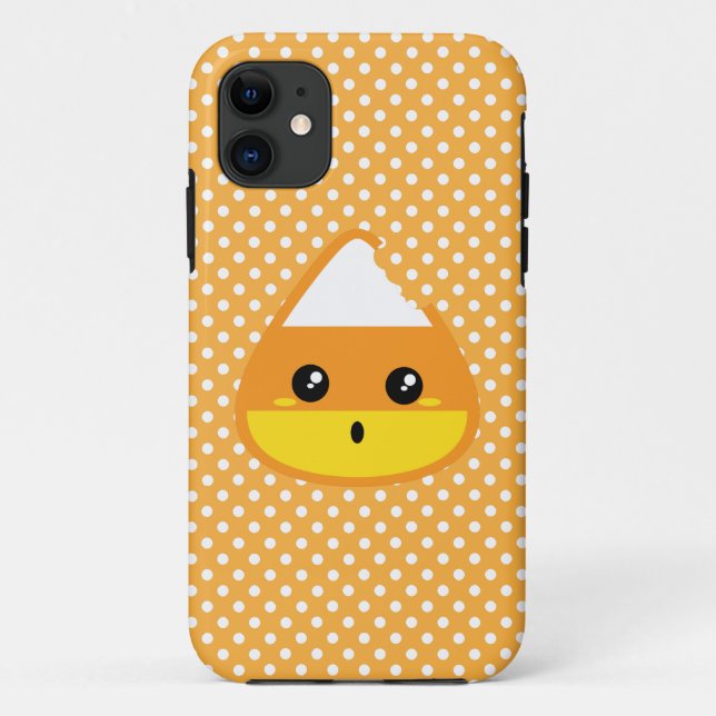 Capas de iphone Kawaii Candy Corn (Verso)