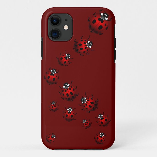 Capas de iphone Ladybug Capas de iphone Lady Bird (Verso)