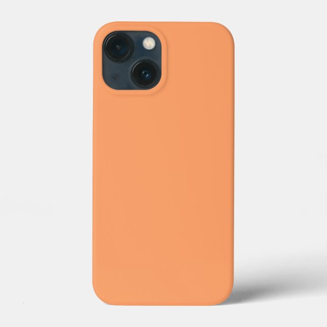 Capas de iphone Laranja/ Personalizável (Verso)