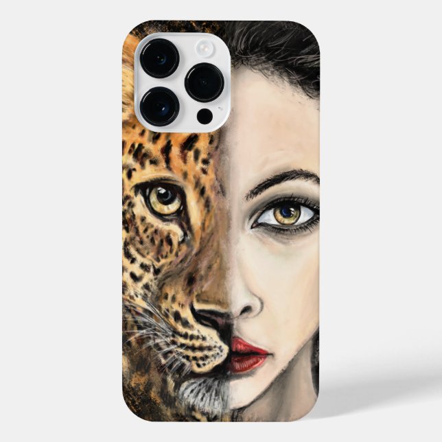 Capas de iphone Leopardo (Verso)