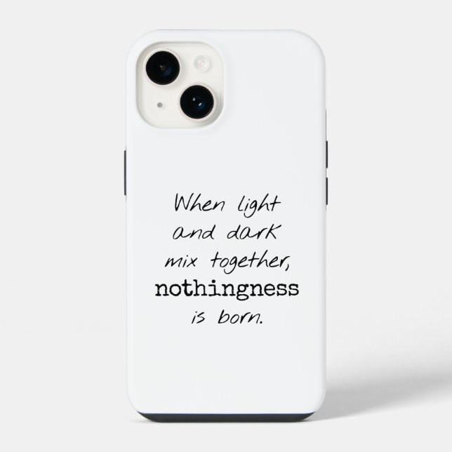 Capas de iphone Leve E Escura (Verso)