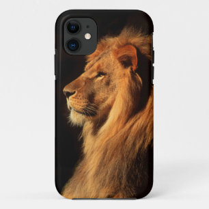 Capas de iphone masculinas africanas do leão por