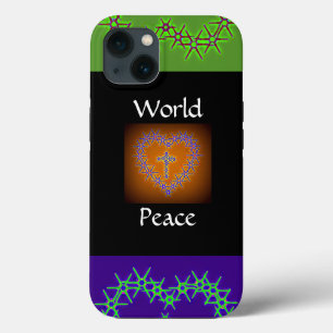 CAPAS DE IPHONE Mate-Casos da PAZ MUNDIAL
